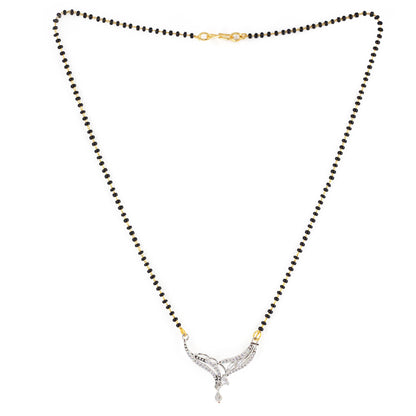 Silver Plated AD Mangalsutra for Women