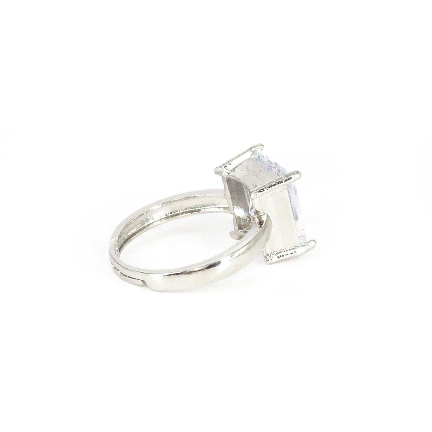 Silver Plated AD Finger Ring for Women