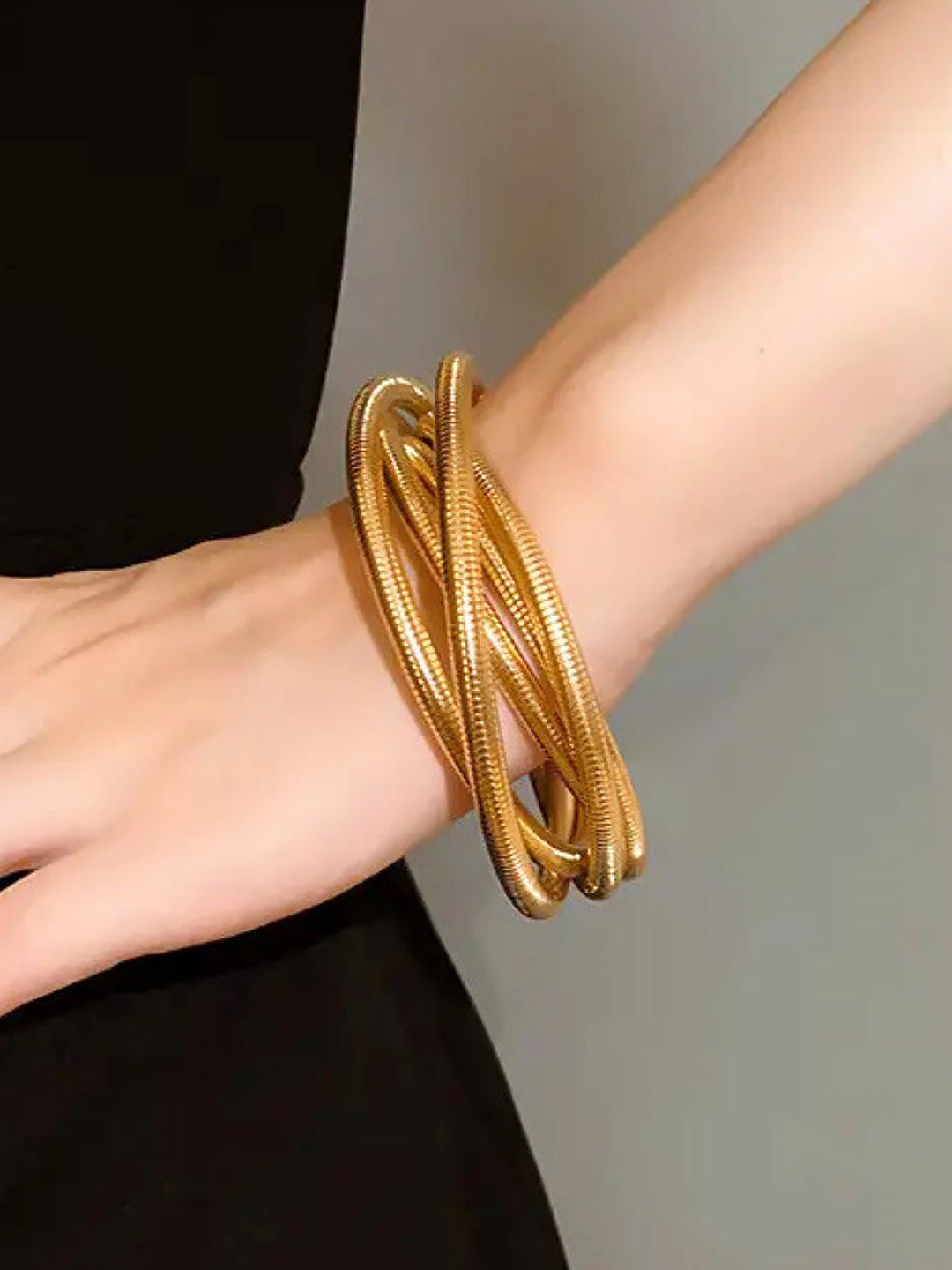 5 Layered Spiral Bracelet