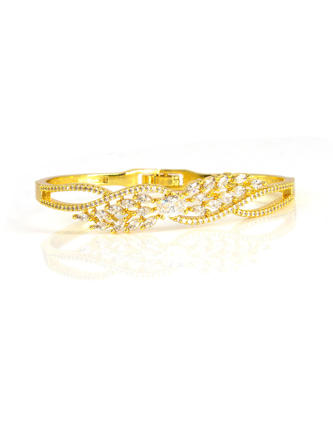 Gold Plated AD Designer Bracelet