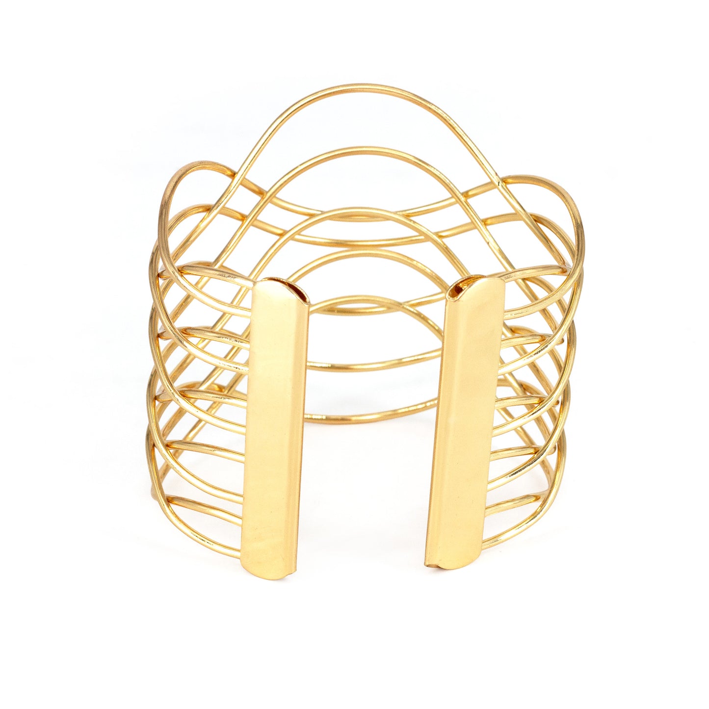 Gold Plated Designer Cuff Bracelet for Women