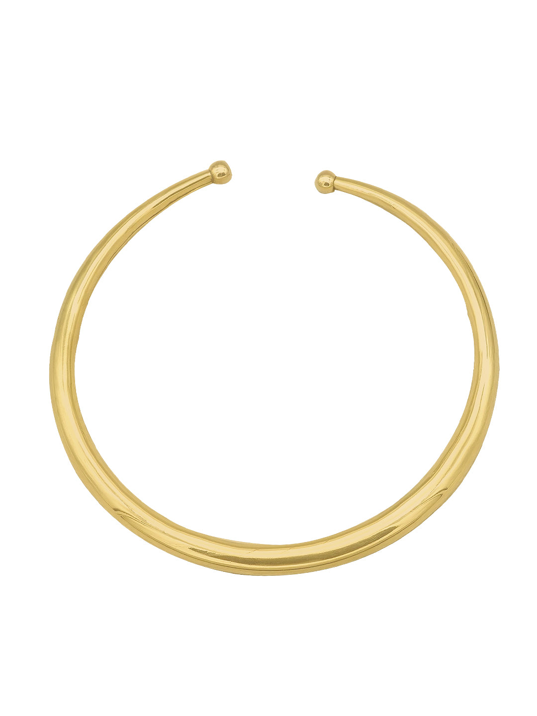 Minimal Round Hasli Necklace