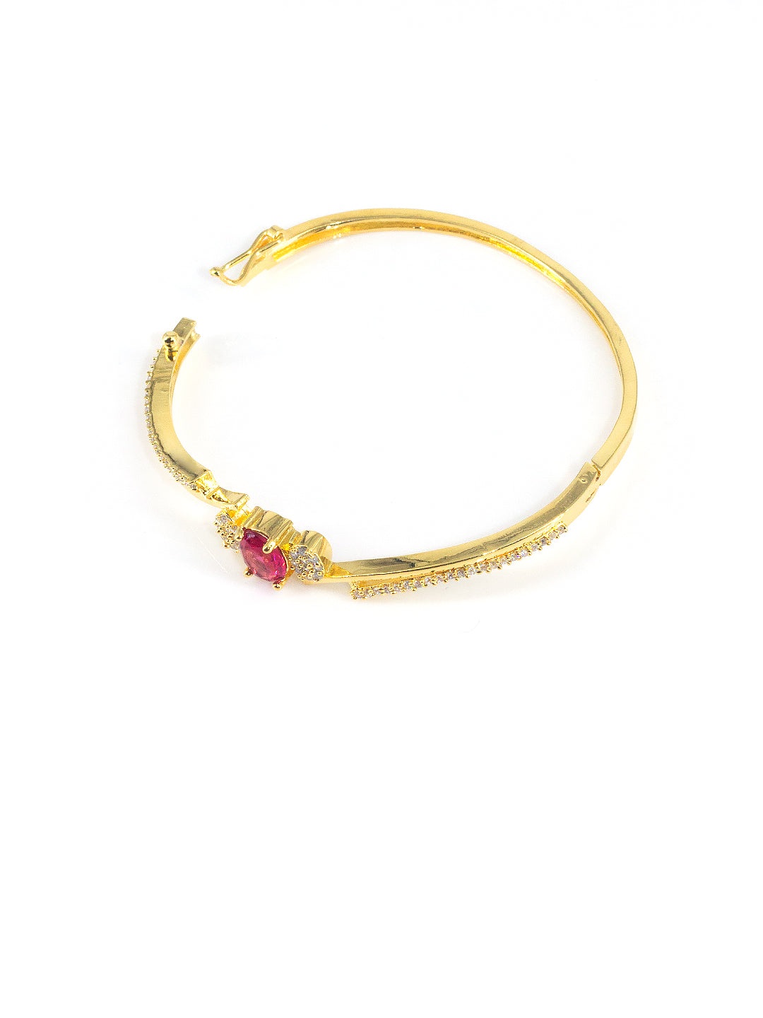 Red AD Statement Bracelet