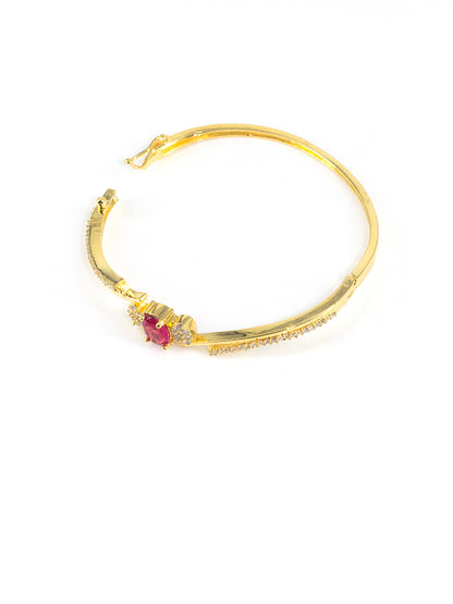 Red AD Statement Bracelet