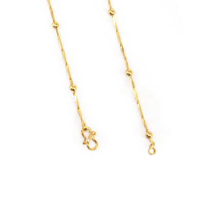 Gold Plated Minimal Chain Necklace for women