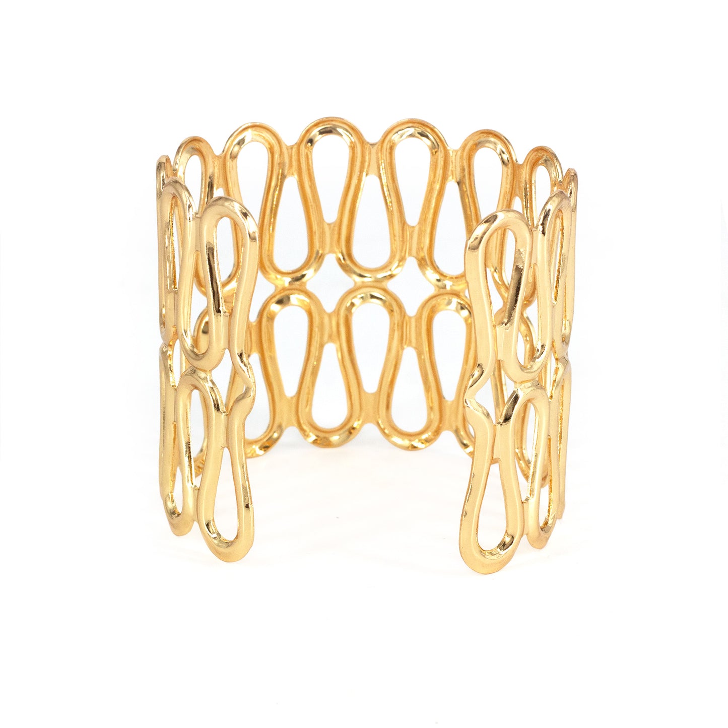 Gold Plated Designer Cuff Bracelet for Women