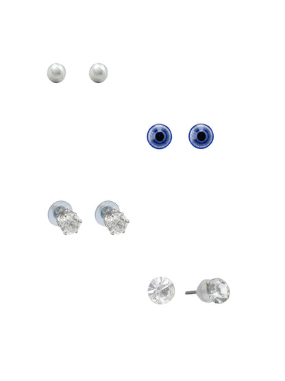 Pack of 4 Pendants & Earrings Set Gift