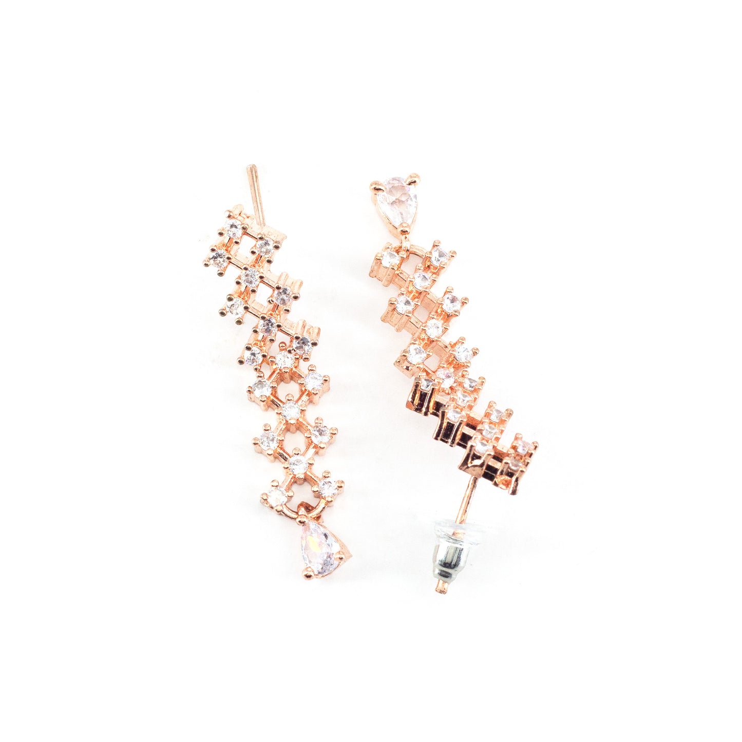 Rose Gold Plated Minimal Jewellery Set for Women