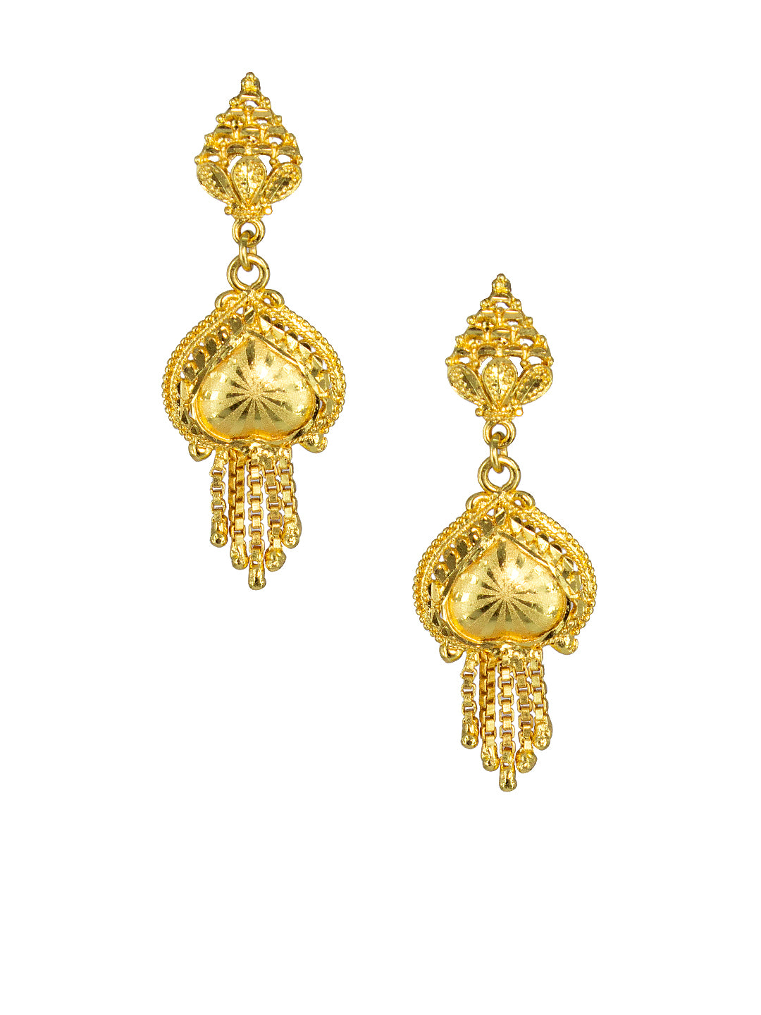 Traditional Gold-Plated Jewellery Set