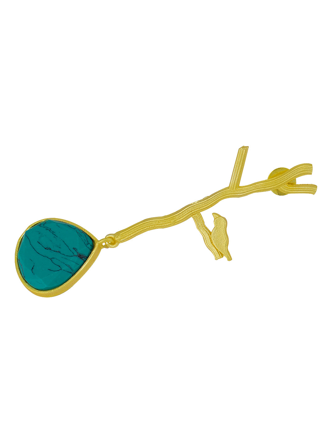 Trendy Golden Bird Earrings