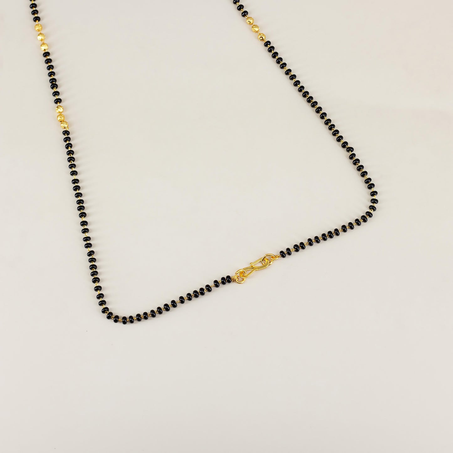 Gold Anti Tarnish AD Mangalsutra for Women