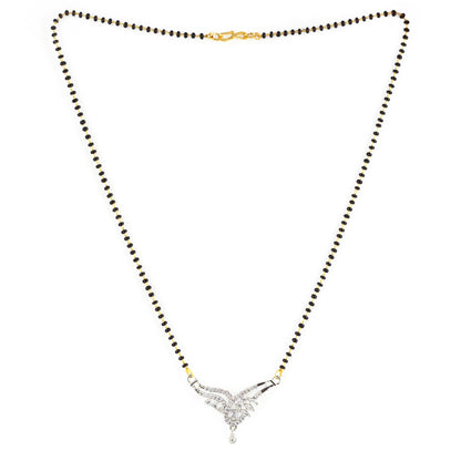 Silver Plated AD Mangalsutra for Women