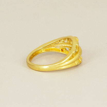 Gold Plated Anti Tarnish Finger Ring for Women
