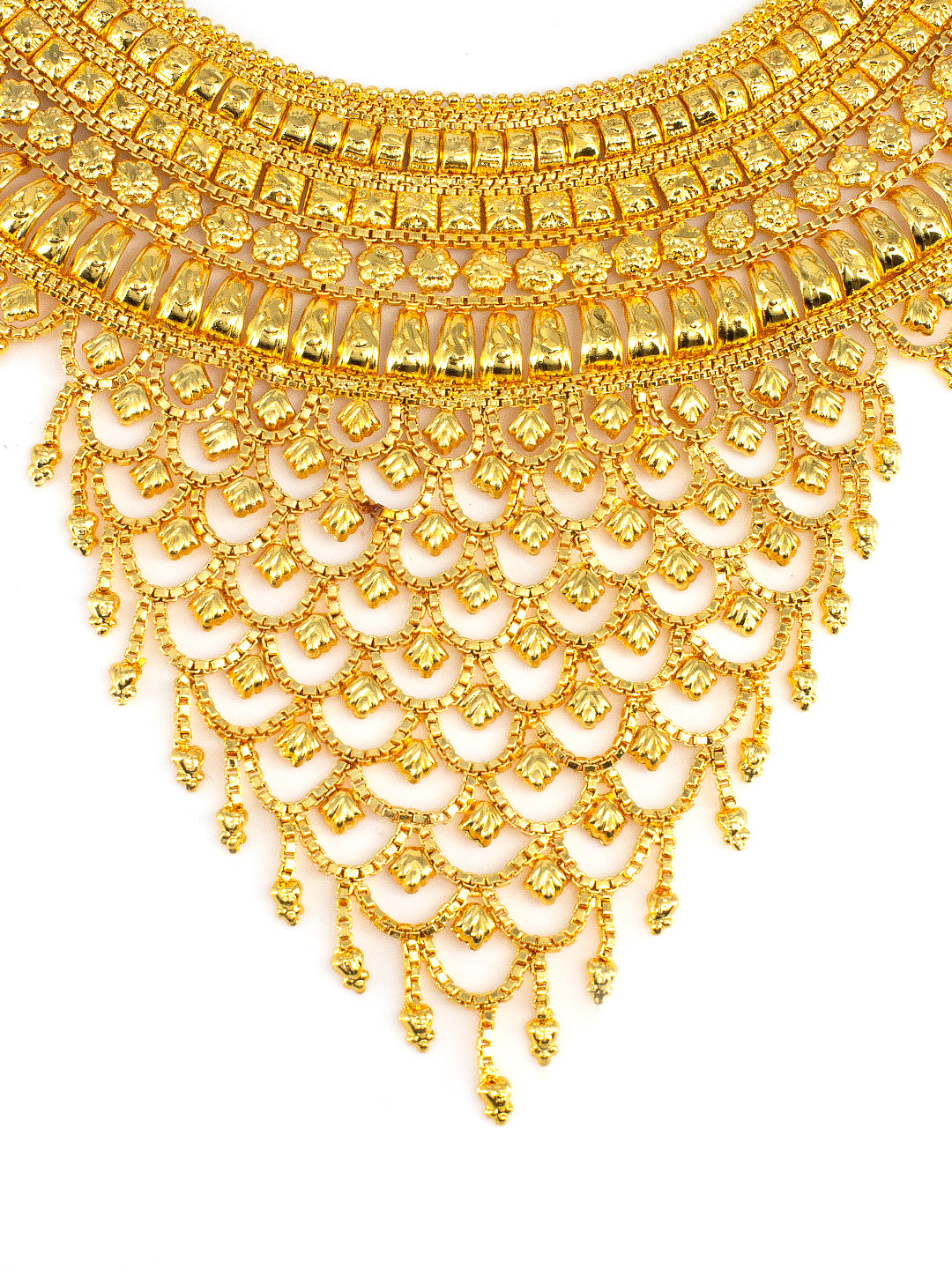Traditional Gold-Plated Bridal Jewellery Set