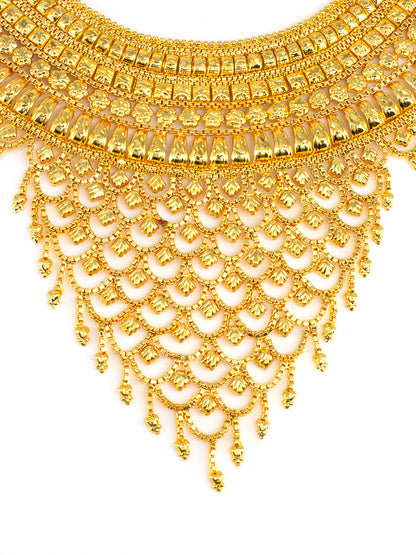 Traditional Gold-Plated Bridal Jewellery Set