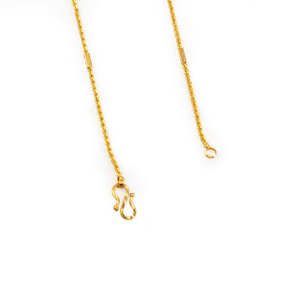 Gold Plated Minimal Chain Necklace for women