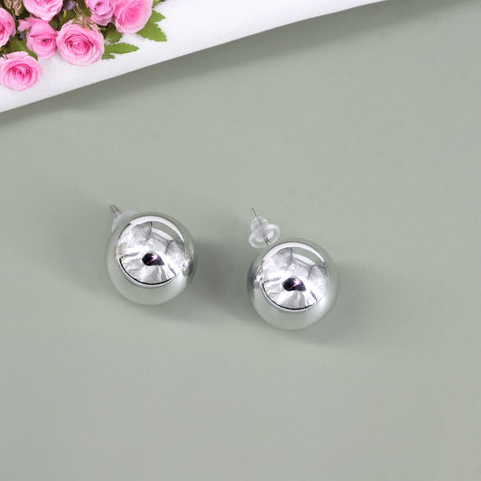 Metallic Stud Earrings