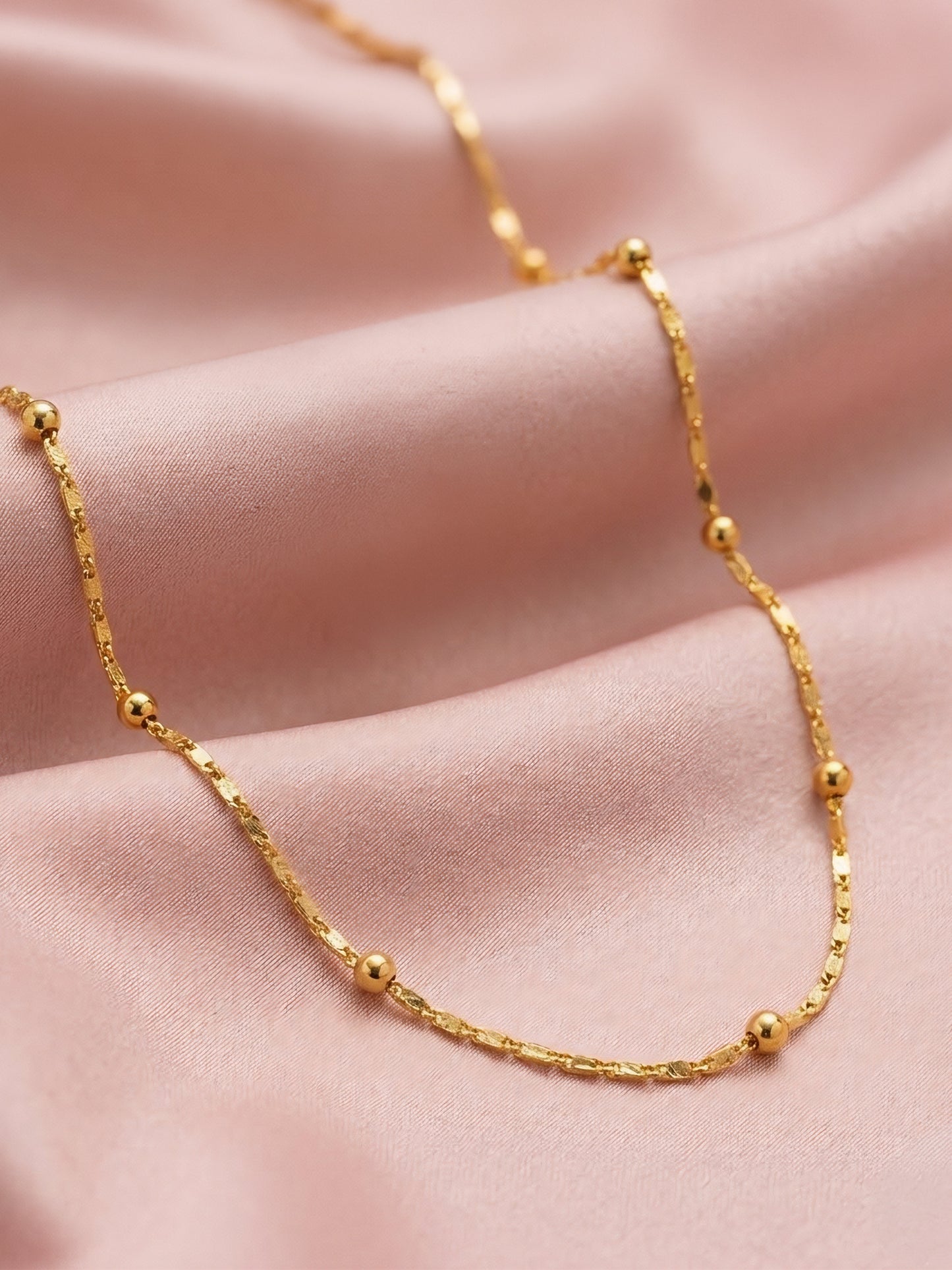 Gold Plated Minimal Chain for women
