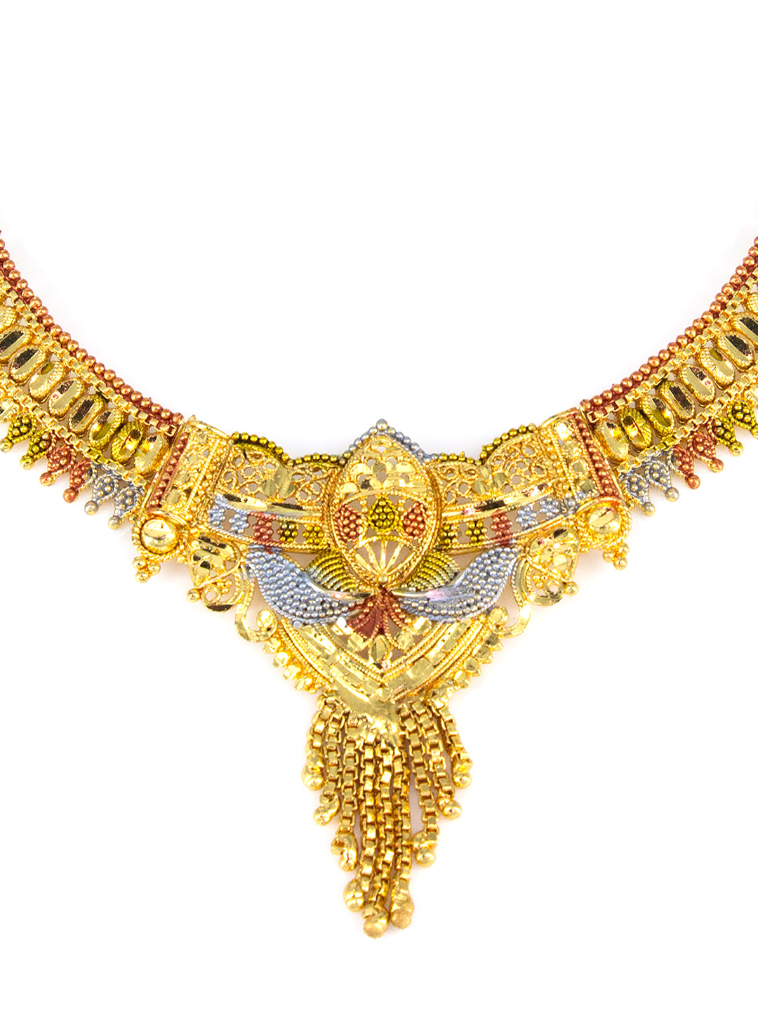 Traditional Gold-Plated Jewellery Set
