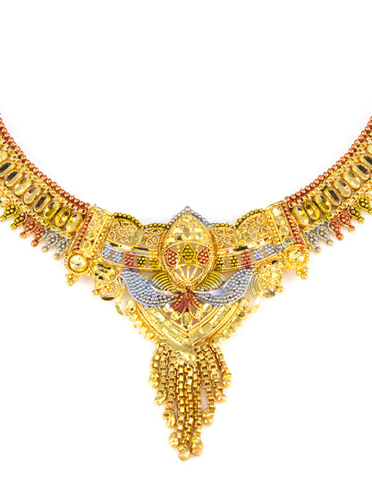 Traditional Gold-Plated Jewellery Set