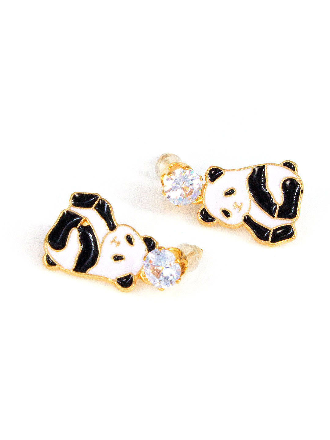 Cute Sitting Panda Earrings For Women and Girls