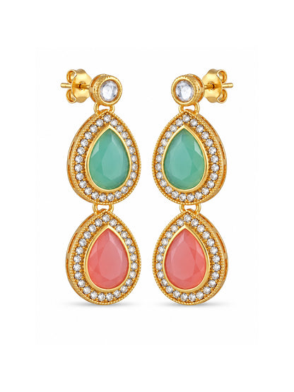Multicolor Crystal Jewellery Set