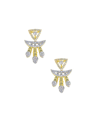 Gold Plated Designer AD Choker Jewellery Set