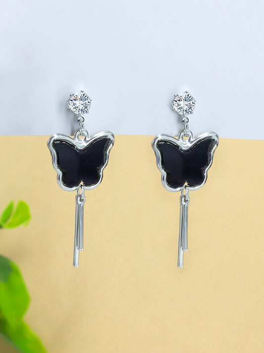 Butterfly Drop Earrings
