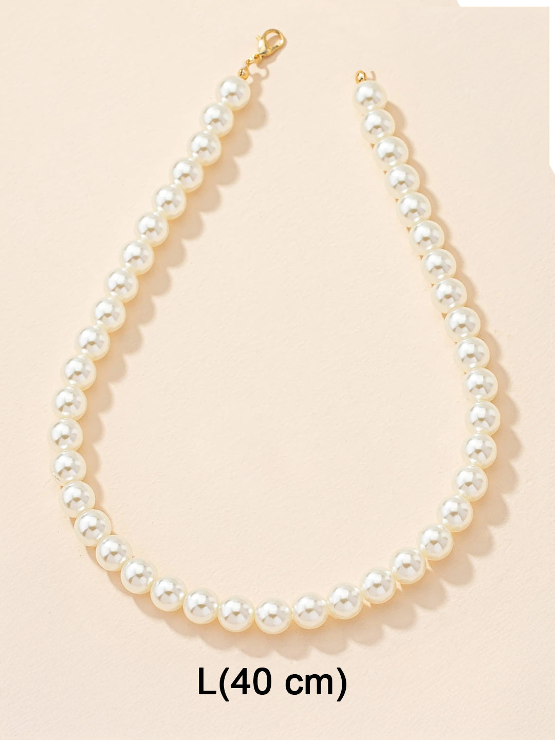 Minimal Pearl Beaded Moti Mala Necklace