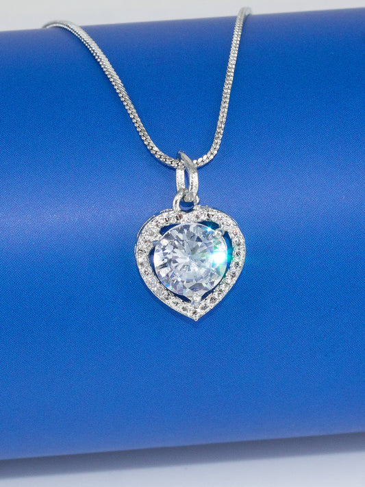 Heart AD Pendant Set