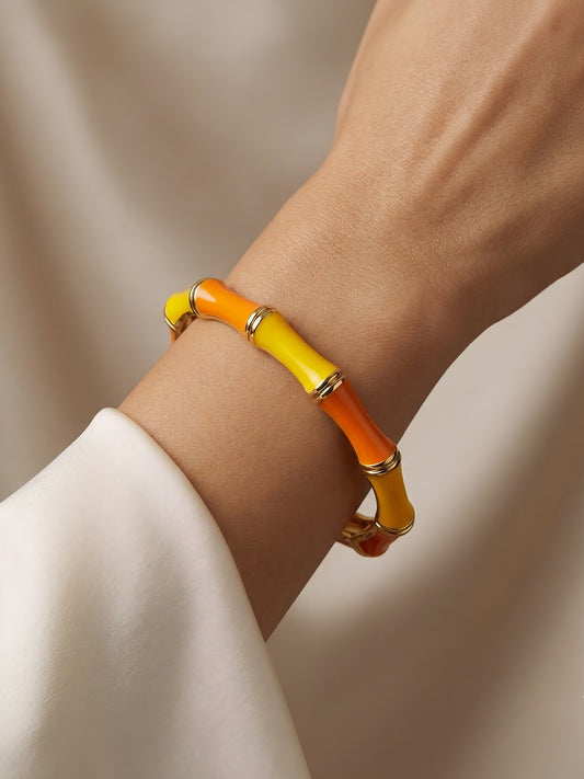 Gold Plated Bangle Bracelet for Women