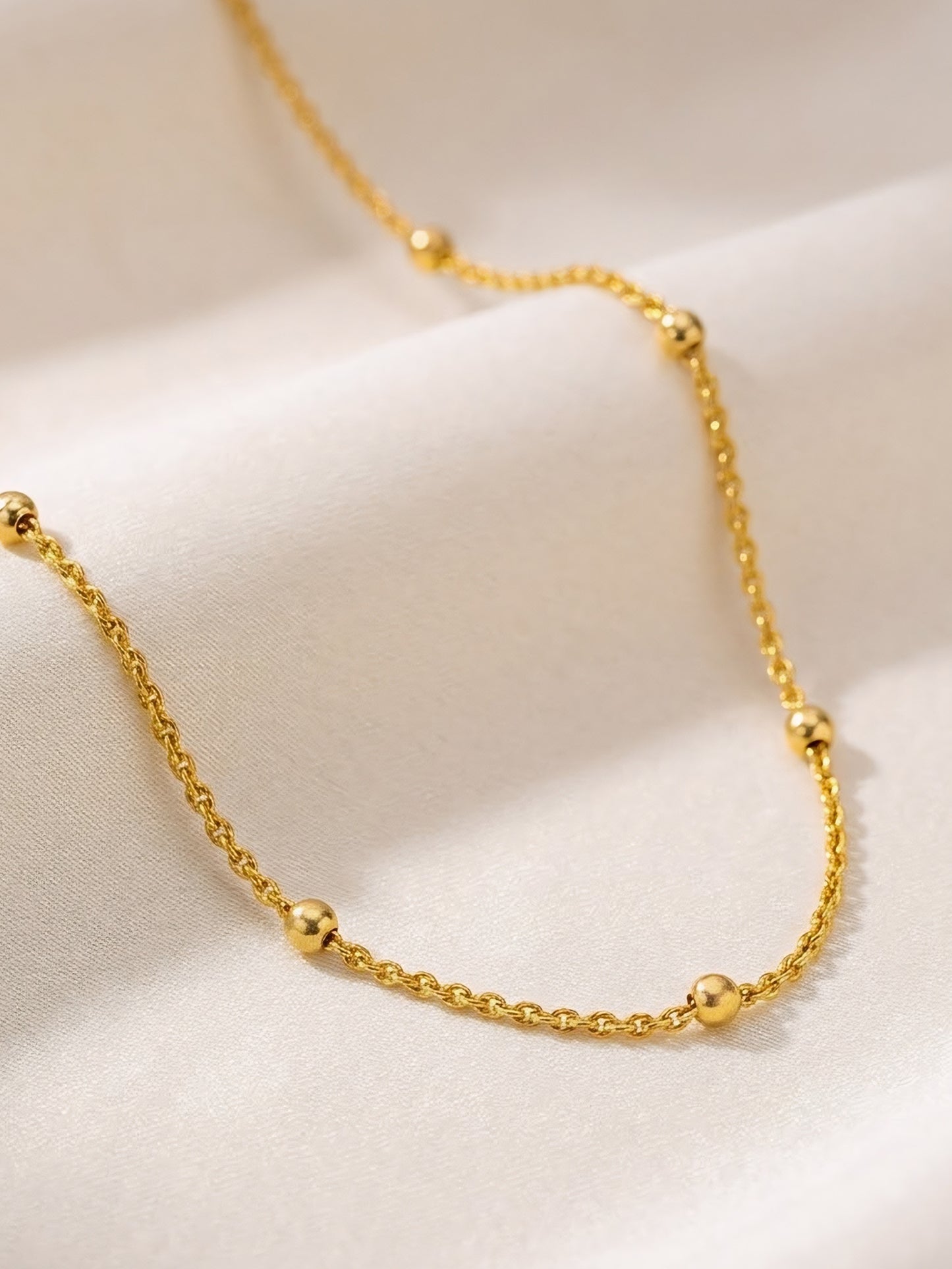 Gold Plated Minimal Chain for women
