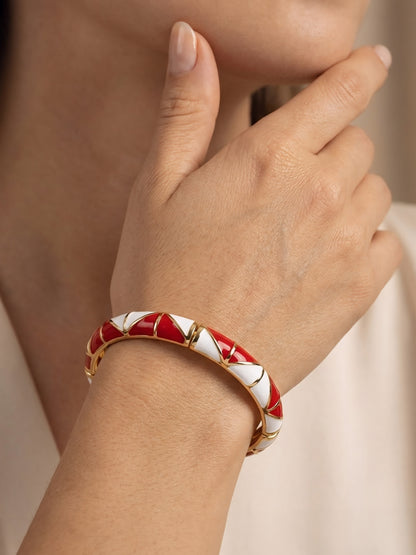 Gold Plated Bangle Bracelet for Women