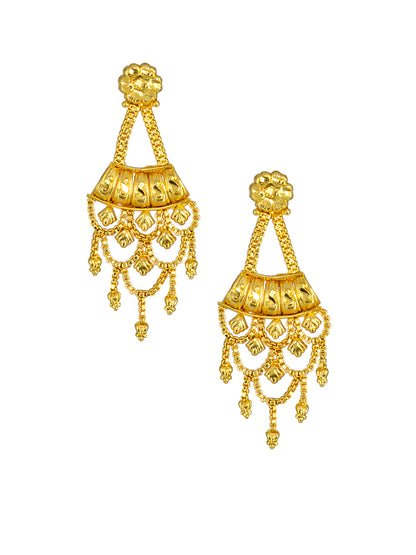 Traditional Gold-Plated Bridal Jewellery Set