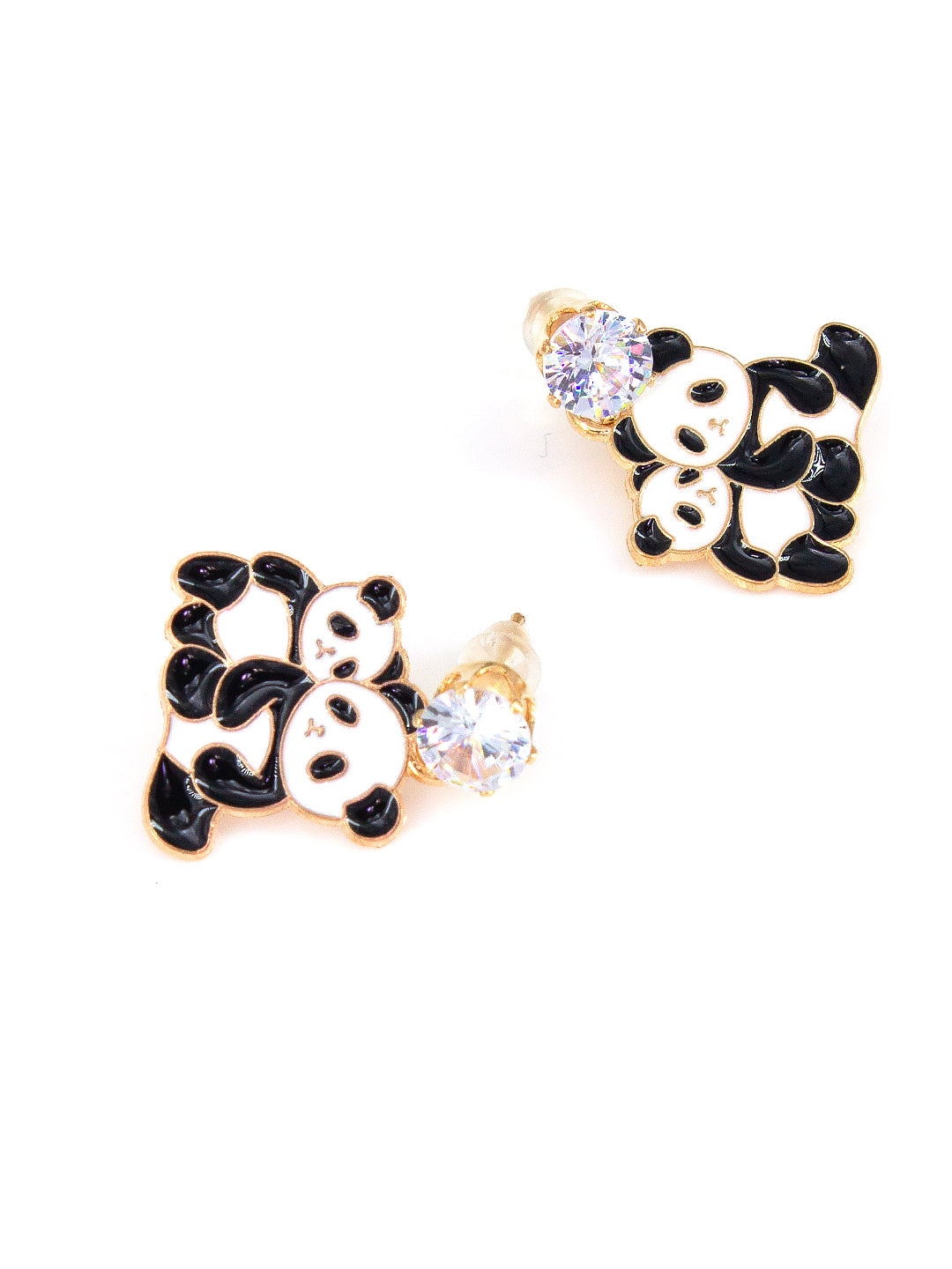 AD Cute Panda Earrings For Women and Girls