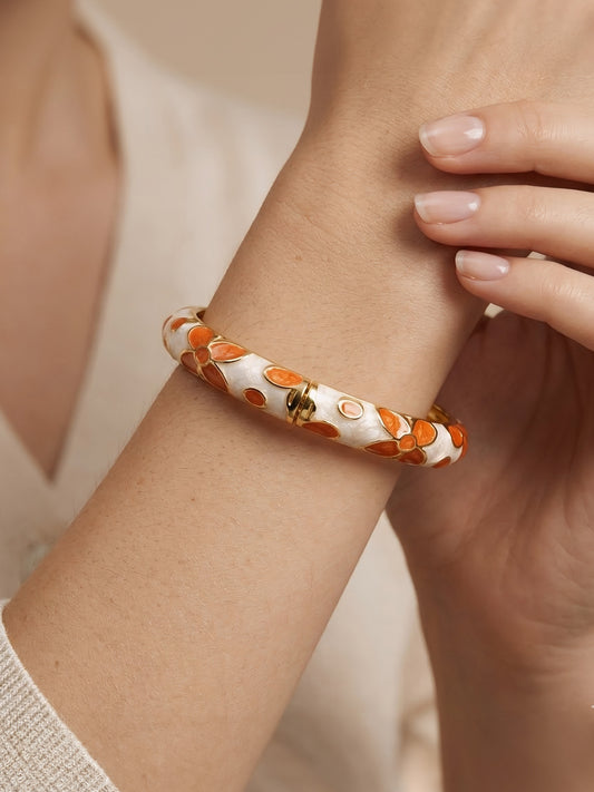 Gold Plated Bangle Bracelet for Women