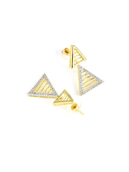 Gold Plated AD Designer Jewellery Set For Women