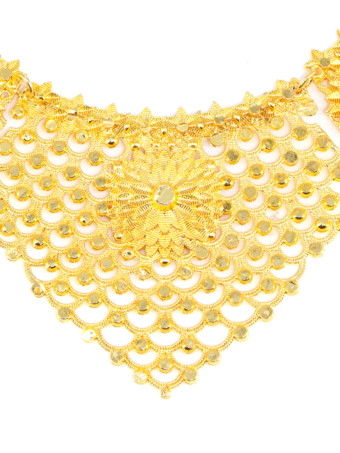 Gold-Plated Traditional Bridal Jewellery Set