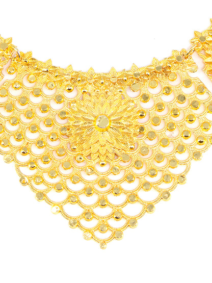 Gold-Plated Traditional Bridal Jewellery Set