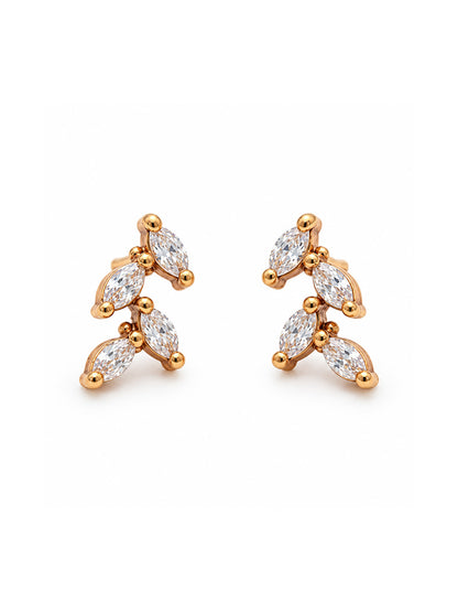South Indian Gold Plated AD Jewellery Set for Women