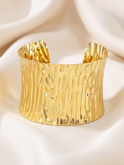 Gold Plated Designer Cuff Bracelet for Women