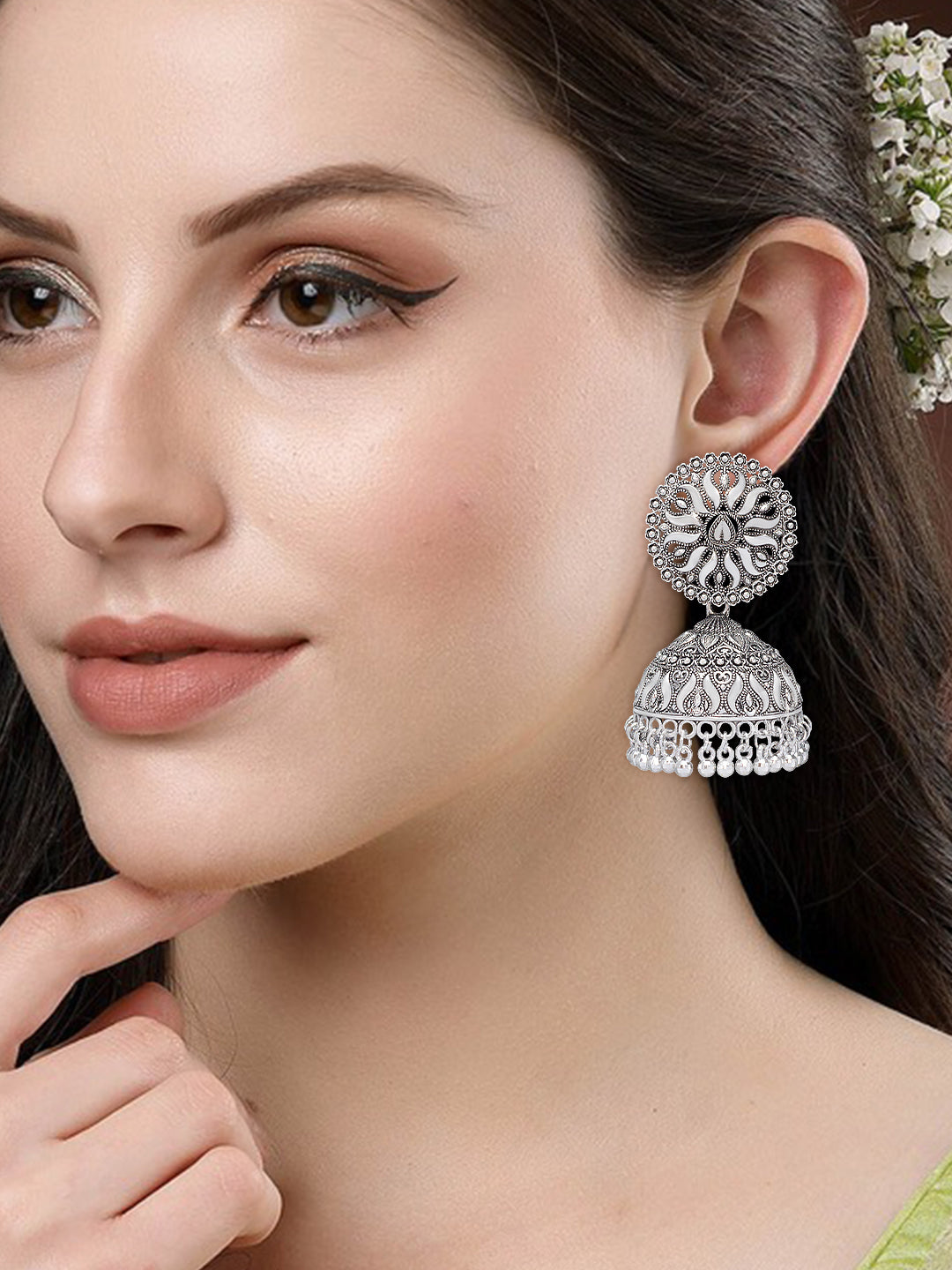 Statement Big Jhumka Earrings