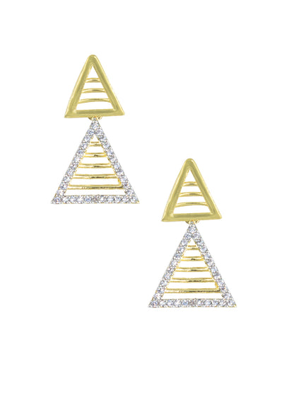 Gold Plated AD Designer Jewellery Set For Women