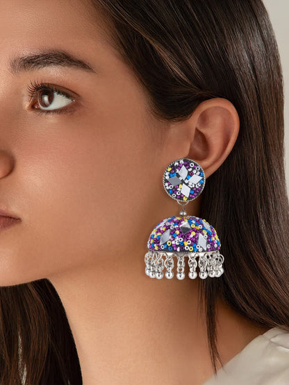 Beaded Jhumka Earring for Women