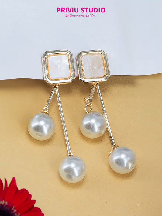 Pearl Drop Earrings