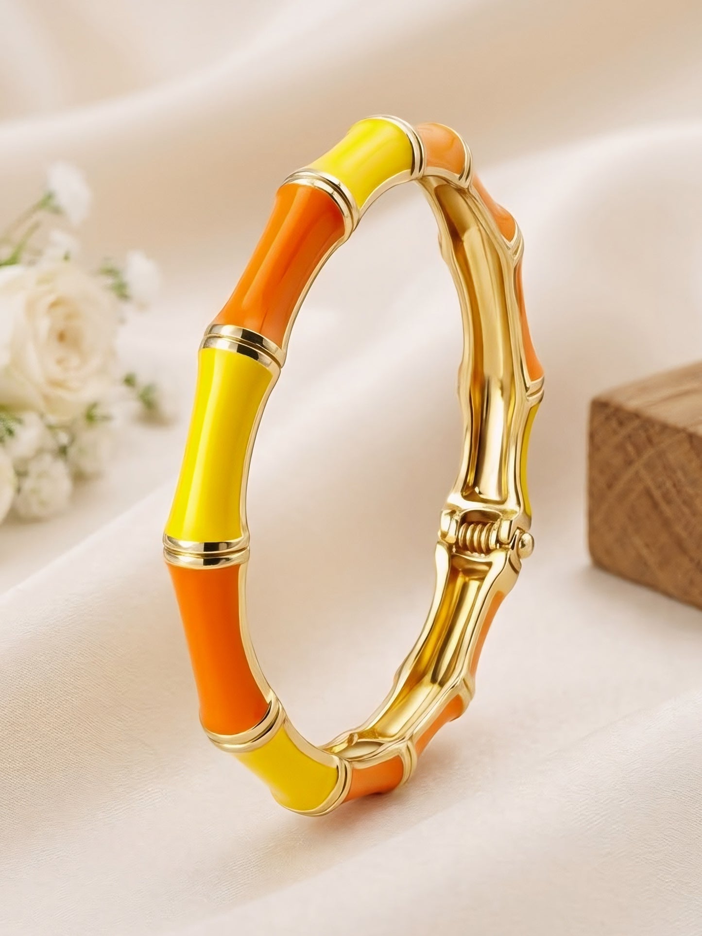 Gold Plated Bangle Bracelet for Women