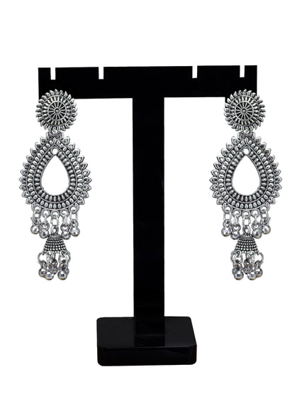 Set of 4 Flora & Butterfly Chandbali & Jhumki Earrings