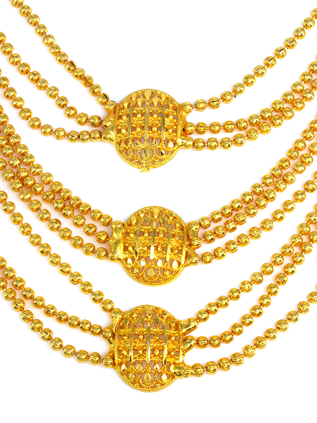Traditional & Minimal Gold-Plated Jewellery Set for Women