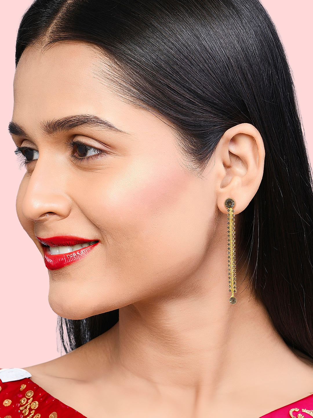 Pack of 6 Traditional Drop Earrings