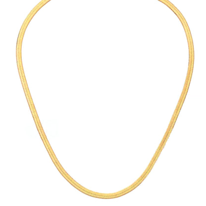 Minimal Stainless Steel Snake Chain Necklace